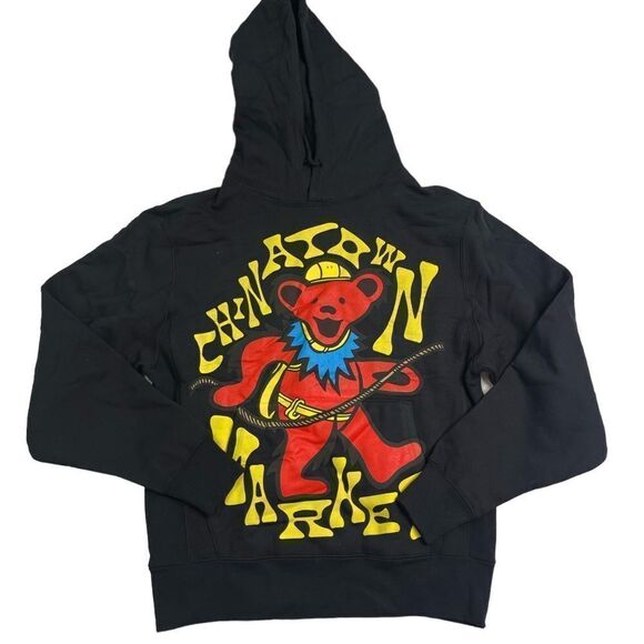 Chinatown Market Dancing Bear Hooded Sweatshirt - Picture 6 of 10